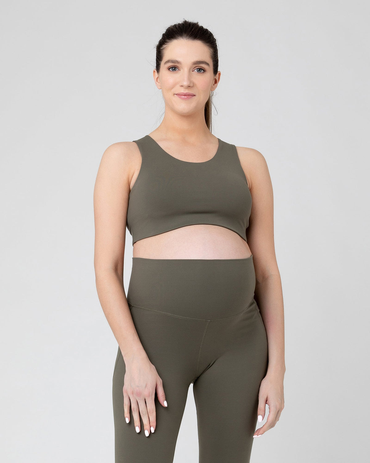 Maternity Activewear Bra - Fit2feed Bra Teal