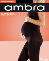 Baby Bump Maternity Tights - Opaque 70 Denier