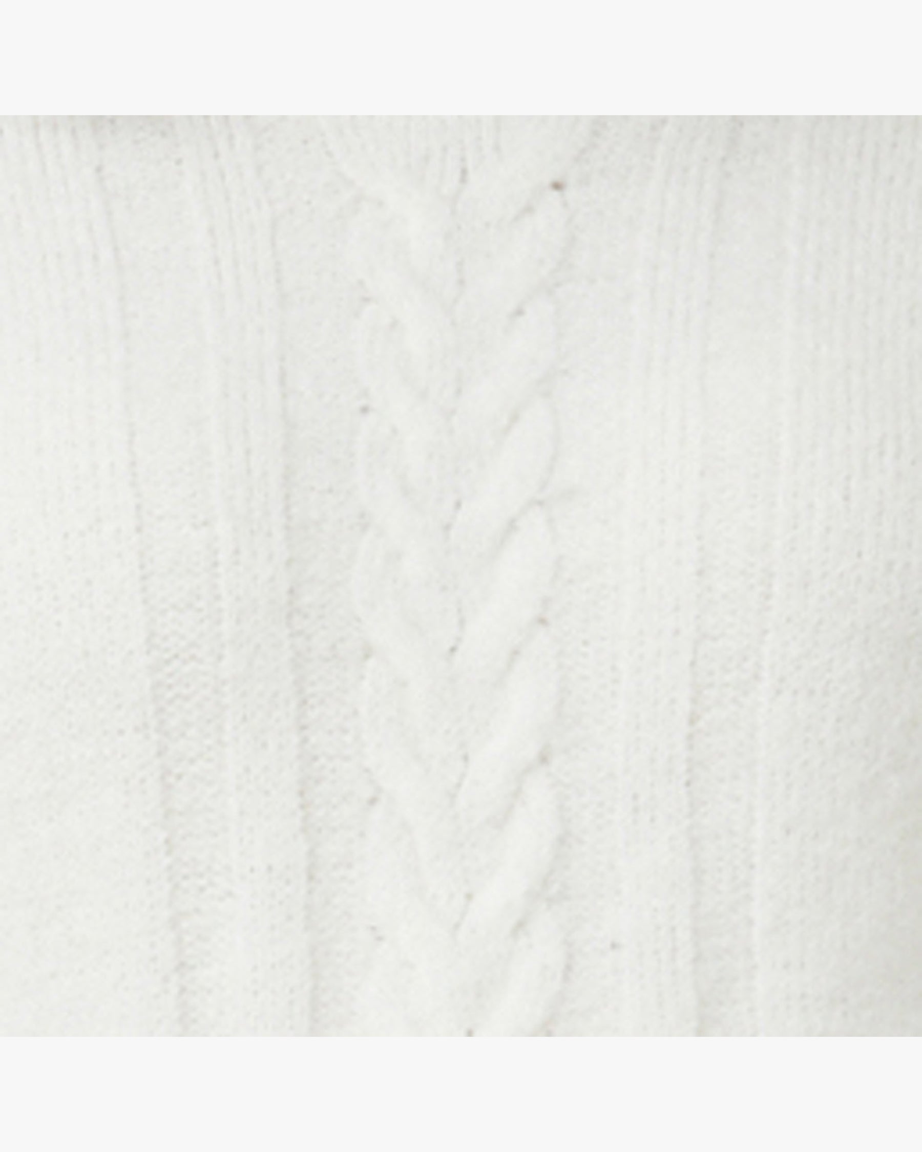 Debbie Cable Nursing Knit - Off White