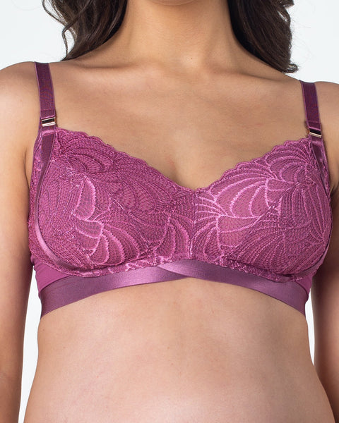 Warrior Soft Cup Blush Nursing Bra - Wirefree